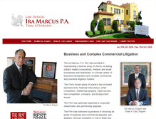 Tablet Screenshot of iramarcuspa.com